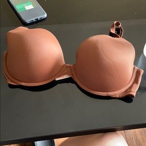 Pink bra